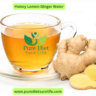 Honey Lemon Ginger Water