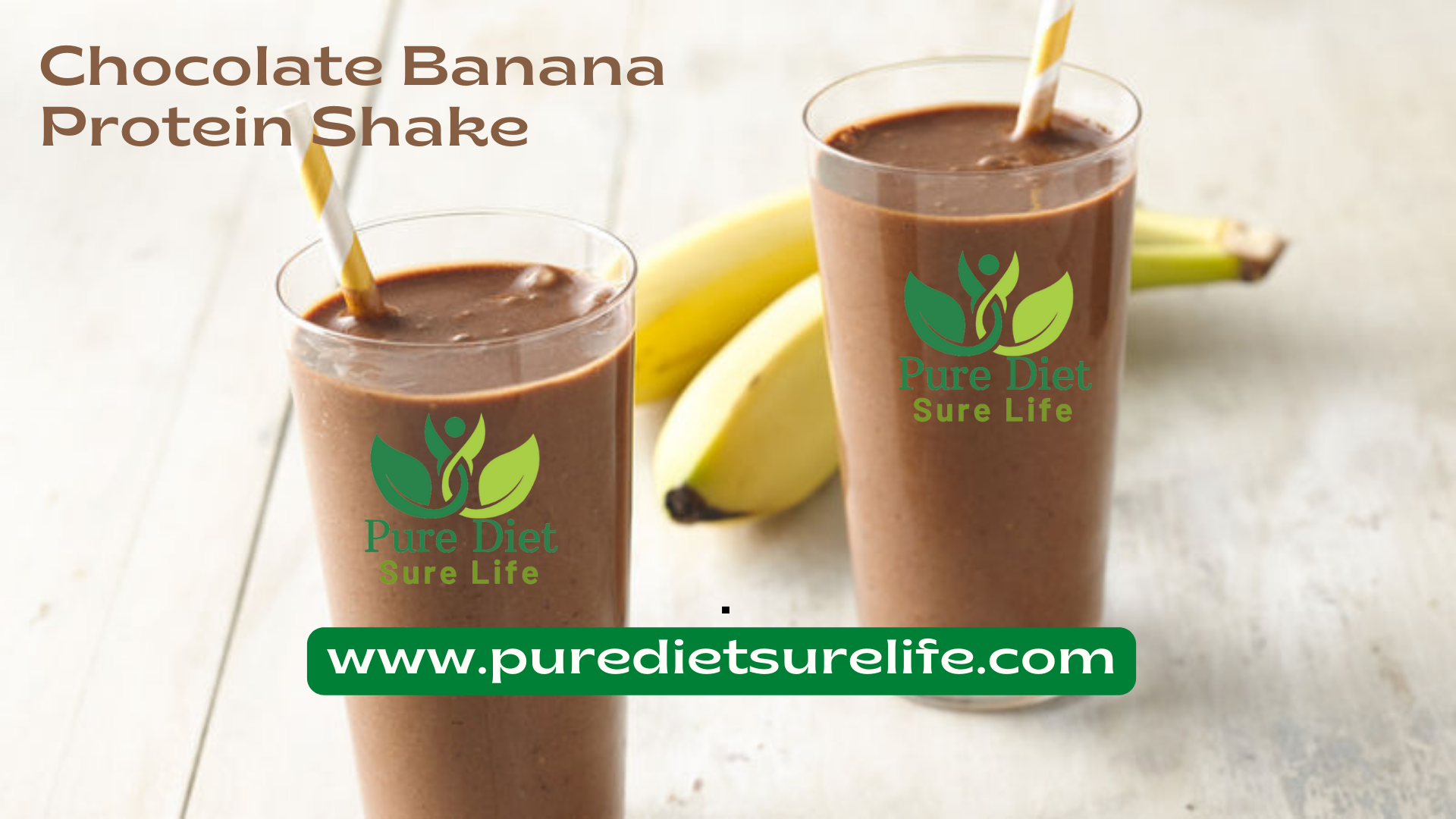 Chocolate Banana Protein Shake